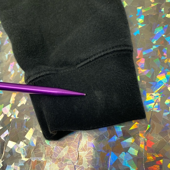 Inside We’re All The Same Your Anxiety Is Lying To You! Black Hoodie Size SMALL - Picture 5 of 13